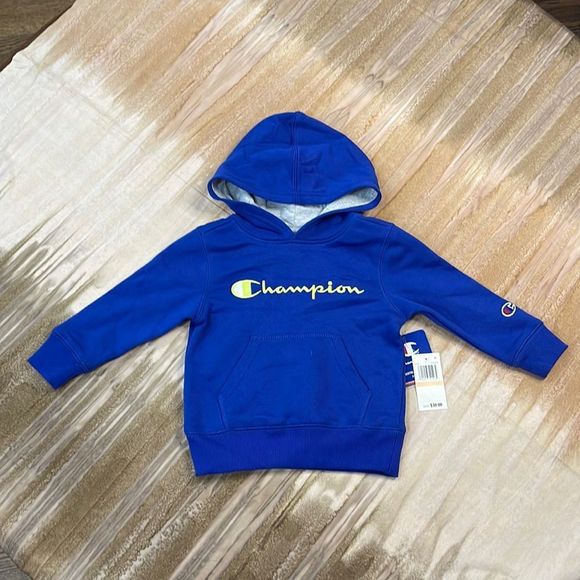 Champion Toddler Boys Signature Fleece Hoodie Size 2T - Picture 3 of 12